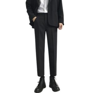 quần tây nam đen cao cấp Hàn Quốc phù hợp mặc đi làm
